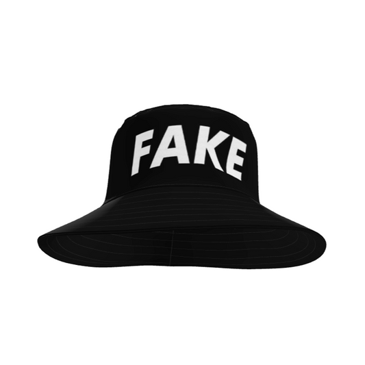 FAKE REVERSIBLE BUCKET HAT